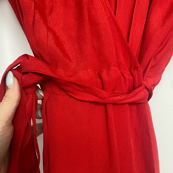 NAKD size 36 long scarlet red dress - Picture 2 of 3